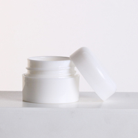 8g Unique Gel Polonais Petit Pot En Plastique Blanc Nail Art Emballage Cosmétiques Conteneur