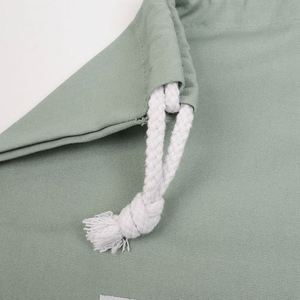 Pochette multifonctionnelle personnalisée HighKingDouble Cord, sac à chaussures en coton coloré teint, sacs en tissu à cordon personnalisés pour l'emballage - Product Image 3
