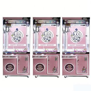 Ninix Plushies Claw Crane Machine White With Cube Players Prize Metal & Stainless Steel 110/220V EU/US/<b>UK</b>/AU <b>Plug</b> - Product Image 2
