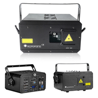 1-5W RVB Full Color LED Laser Light DMX512 Contrôlé Disco Laser Beam Lights pour Discothèques