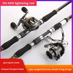 Zhanyuce nouveauté longue coulée Surf cannes à <span class=keywords><strong>pêche</strong></span> Portable avec liège EVA poignée <span class=keywords><strong>fond</strong></span> carpe lac en carbone - Product Image 4