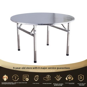 Piccolo <span class=keywords><strong>tavolo</strong></span> pieghevole in acciaio inox integrato <span class=keywords><strong>tavolo</strong></span> da pranzo quadrato per uso domestico ed esterno Set da pranzo - Product Image 5
