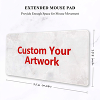 Tapis de souris personnalisé XXL, tapis de bureau en caoutchouc antidérapant, prix d'usine OEM ODM, fabricant de tapis de souris
