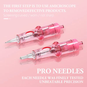 Jarum Cartridge Tato Alis Ambition Pink 20Pcs/kotak 1RL 3RL 5RL 7RL 5F 7F SMP P <span class=keywords><strong>M</strong></span> U untuk Rias Permanen Bibir Eyeliner Kulit Kepala - Product Image 3