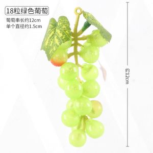 EG-G499 simulé givré fruits accessoires plantes vertes décoratif en plastique tir raisins artificiels pour l'aménagement paysager - Product Image 4