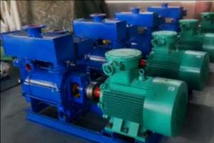 Pompe à vide à eau circulante haute efficacité Sihi pour l'industrie de la filtration, pompe multi-étages 2BE pour le traitement des eaux usées, ISO CE - Product Image 4