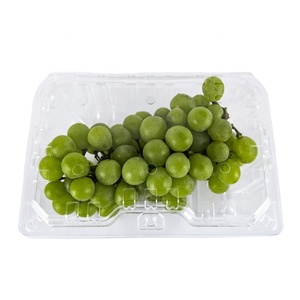 Hộp Đựng Nho Trái Cây Bằng Nhựa Trong Suốt Dùng Một Lần Vỏ Sò Đóng Gói Cho Nho - Product Image 4