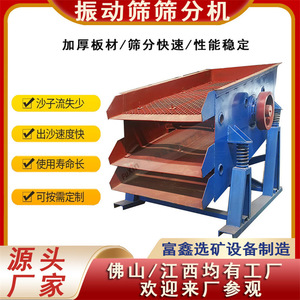 เครื่องกรองแบบสั่นสะเทือนเชิงเส้น FuXin สำหรับการแปรรูปแร่พร้อมมอเตอร์ขับเคลื่อน - Product Image 5
