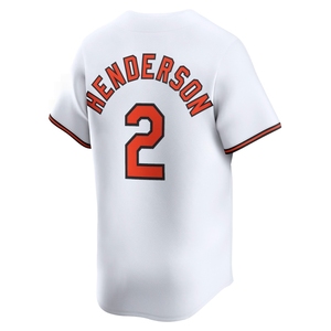 Thêu baltimore bóng chày Jersey Trắng #<span class=keywords><strong>2</strong></span> gunnar Henderson #8 Cal ripken jr. #35 adley rutschman Jersey bóng chày áo sơ mi - Product Image 3