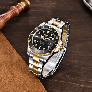 NIBOSI 2600 Nouvelle montre mécanique automatique pour homme, étanche en profondeur, bracelet en acier inoxydable, anti-rayures, montre automatique pour homme - Product Image 4