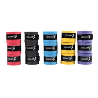 Poignée de raquette de tennis antidérapante en PU personnalisée en usine, accessoires sportifs universels pour raquettes de badminton et de squash