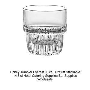 Verre à jus Everest 14,8 cl H 7,3 cm Ø 7,3 cm Duratuff Empilable Libbey - Product Image 2