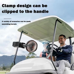 <span class=keywords><strong>พัดลม</strong></span>ตั้งโต๊ะพับได้พร้อมไฟ LED ชาร์จไฟได้แบบหนีบหนีบขนาดเล็กแบบสั่น<span class=keywords><strong>ได้</strong></span>70องศา - Product Image 4