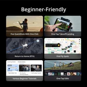 95% New D JI <b>Mini</b> 4K RC <b>Drone</b> Lightweight 249g Plastic 10KM 4K <b>Camera</b> Beginner Friendly - Product Image 3