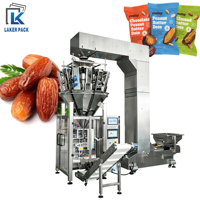 Multifunctionele VFFS verpakkingsmachine voor zakken, zakjes, rijstverpakkingen, gedroogd fruit en palmolieverpakkingen.