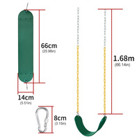 Columpio de Placa Flexible para Niños - Ideal para Guarderías y Escuelas