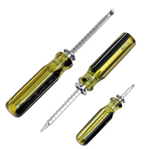 Tournevis à double usage WEEK, en acier au chrome vanadium, télescopique magnétique, outil de réparation pour téléphones portables, WT801 - Product Image 3