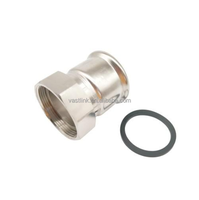Adaptateur de presse en acier inoxydable SS304 avec extrémité à filetage femelle