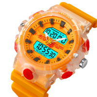 Montre de sport étanche pour homme STRYVE, double affichage, lumière nocturne, multifonctionnelle, montre électronique pour étudiants, 8028