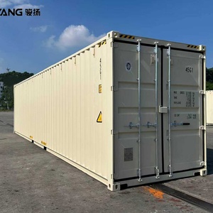 Contenedor de Envío Seco de 40 pies (40') HC de Acero Corten con Puertas Dobles, Precio de Fábrica en China, para Recogida de Carga Conveniente - Product Image 2