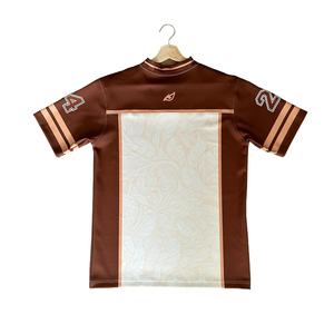 Magliette Sportive Personalizzate con Trasferimento Termico, Maglia da Calcio Oversize Retrò, Jersey Americano Sublimato - Product Image 4