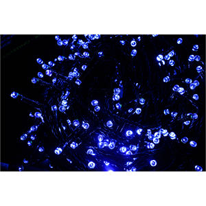 300 luces LED azules de Navidad con transformador 15+2MT - Product Image 1