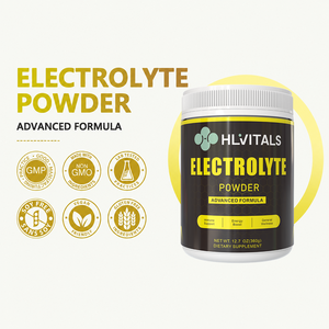 Poudre d'électrolytes sans sucre de qualité professionnelle, bouteille de 100g, pure, sans gluten - Product Image 4