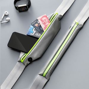 Riñonera Deportiva Ajustable, Bolsa para Teléfono para Correr, Unisex, Equipo para Exteriores, Impermeable, Diseño Reflectante Invisible de Nailon - Product Image 3