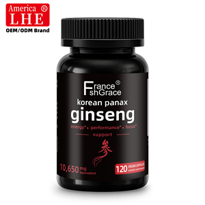 Suplemento Herbal Shecome de Ginseng Panax 10650mg, Cápsulas de Ginseng Vegetal de Extra Fuerza para Energía y Apoyo Inmunológico - Product Image 4