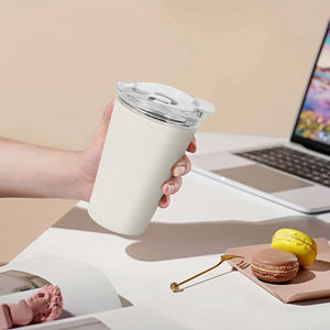 Mug en acier inoxydable moderne de 420 ml et 560 ml avec intérieur en 304 et double paroi extérieure en PP pour le <span class=keywords><strong>camping</strong></span> et le bureau - Product Image 6