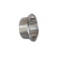 스테인레스 스틸 304 316L 28.6mm 길이 파이프 피팅 위생 용접 페룰 ISO SMS DIN 트라이 클램프 페룰