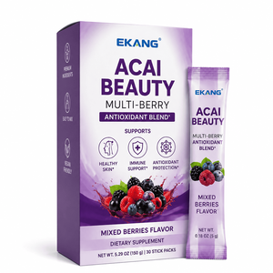 Private Label Women Beauty Multi-Berry Antioxidant Blend Dietary <b>Supplement</b> Vegan Berries Flavor Instant Powder - Product Image 1