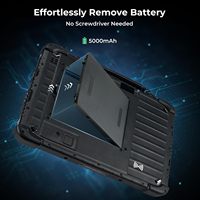 Tablette Windows 10,1 pouces équipée d'un WiFi double bande 2,4G+5,8G pour garantir un accès réseau fluide en intérieur. 8 Go + 128 Go