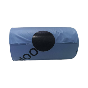 Sacs à déjections canines Riway écologiques de luxe, jetables, grands, avec poignée à nouer, en plastique extra épais et résistant, distributeur de sacs à excréments en bois, OEM facile - Product Image 4