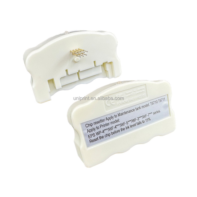 T6712 T6711 Chip Resetter for Epson WF-6090 6590 8010 8510 R8590 WF-3010 3520 3530 3540 WF-3620 3640 WF-3720 7610 7620 7710 7720