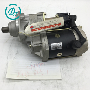 ชุดสตาร์ท EexcavaStart 24V 11T สำหรับเครื่องยนต์ 6HE1 6HH1 4HK1 รถขุดหนัก 0-24000-303 1811003070 รับประกัน 1 ปี - Product Image 4