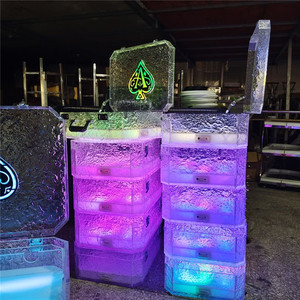 Estuche para 3 Botellas de Champán con Iluminación LED Recargable, Diseño As de Espadas, para Fiestas en Clubes Nocturnos, 2026 - Product Image 5