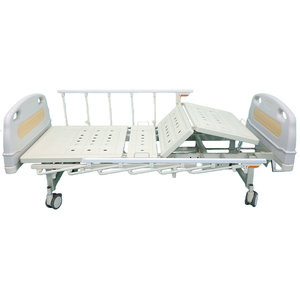 렉캉 LK-B2 중형 강철 수동 병원 침대 2 크랭크 시스템 CE 인증 클래스 I 환자 케어용-2년 보증 - Product Image 4