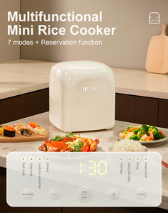 Electrodomésticos pequeños digitales 2l ollas arroceras antiadherentes hogar portátil japonés olla arrocera digital - Product Image 4