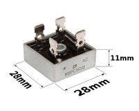 Grille de redresseur de tension 50a, 1000V, KBPC5010 Diode redresseur de puissance, pièces électroniques 5010