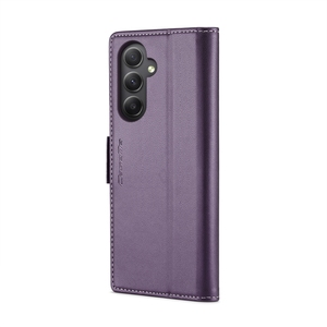 Favorito para <span class=keywords><strong>Samsung</strong></span> <span class=keywords><strong>Galaxy</strong></span> A34 5G CaseMe <span class=keywords><strong>023</strong></span> hebilla de mariposa Litchi textura RFID funda de teléfono de cuero antirrobo - Product Image 3