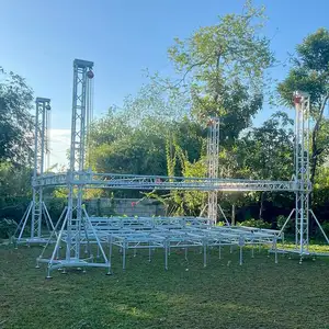 Usine Outdoor Truss & Stage Plate-forme Portable Pas Cher et Bon Mariage Église Événements Concert Direct