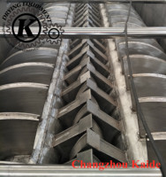 Séchoir à lame creuse de la série KJB économe en énergie Chauffage indirect pour l'amidon de boues