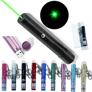 Xách tay USB màu xanh lá cây con trỏ laser bút plug-and-play thiết kế, kích thước nhỏ gọn, khả năng hiển thị cao, lý tưởng cho giảng dạy và kinh doanh sử dụng - Product Image 1