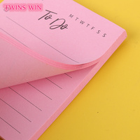 Blocs-notes adhésifs mignons et portables de haute qualité, multicolores, personnalisables avec logo, très demandés 010A