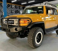 Accessoires automobiles YBJ, pare-chocs avant en acier de haute qualité pour FJ Cruiser, barre de protection avant