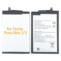 Batterie de téléphone portable au lithium rechargeable 5000mAh 0 cycle pour Tecno Infinix Note 40s BL-490X Produits numériques en stock