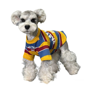 Camisas a rayas finas para primavera y otoño, cómodas y transpirables para West Highland White Terriers, Teddy Bears - Product Image 3