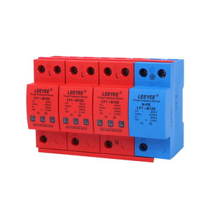 T2 B loại SPD 120ka 3 P + N 3 giai đoạn AC tăng thiết bị bảo vệ - Product Image 1