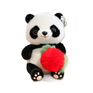 Lindo peluche de gato blanco y negro, peluche gordo, regalo navideño, decoración para el hogar - Product Image 1